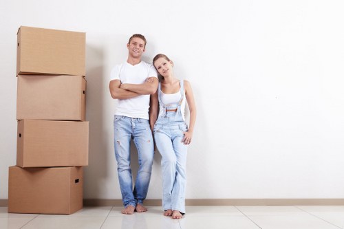 House removalists helping with a Camden family home move