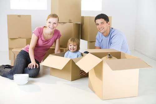 Moving day support for flats with stairs and limited access in Camden