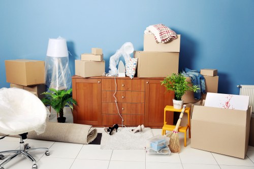 Office relocation team planning a business move in Camden