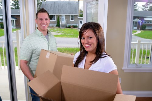 Local man with a van service helping with a Camden home move