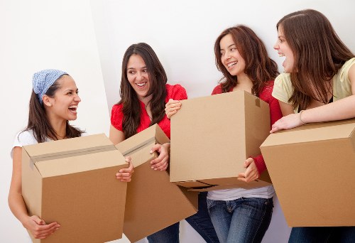 Furniture and household items prepared for charity donation in Camden