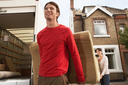 Packing and transport help for a man and van booking in Camden
