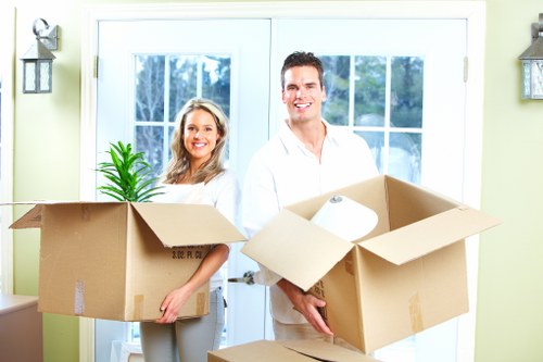 Packing and loading service for a Camden home move