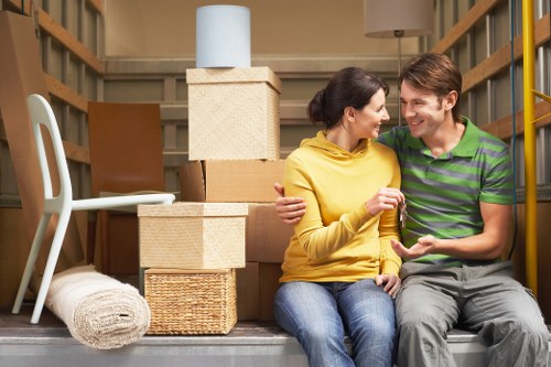 Moving checklist and packing materials ready for a Camden removals job
